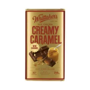 Whittakers Block Milk Creamy Caramel Chocolate 250g