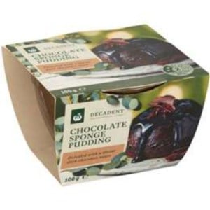 Woolworths Decadent Chocolate Sponge Pudding 100g 1