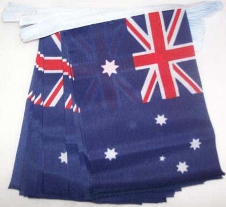 20 Flag Australian Flag Bunting