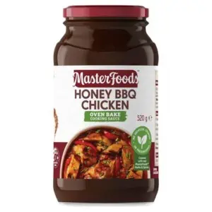 MasterFoods Honey BBQ Chicken Cooking Sauce