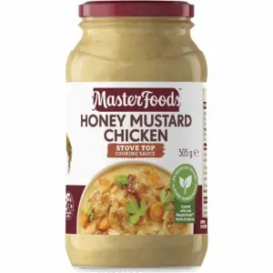 Masterfoods Honey Mustard Chicken Simmer Sauce 505g