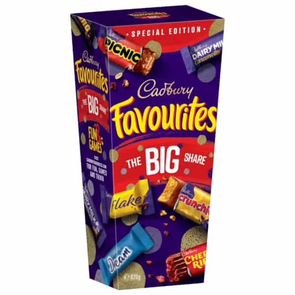 cadbury favourites the big share 820g 0 1