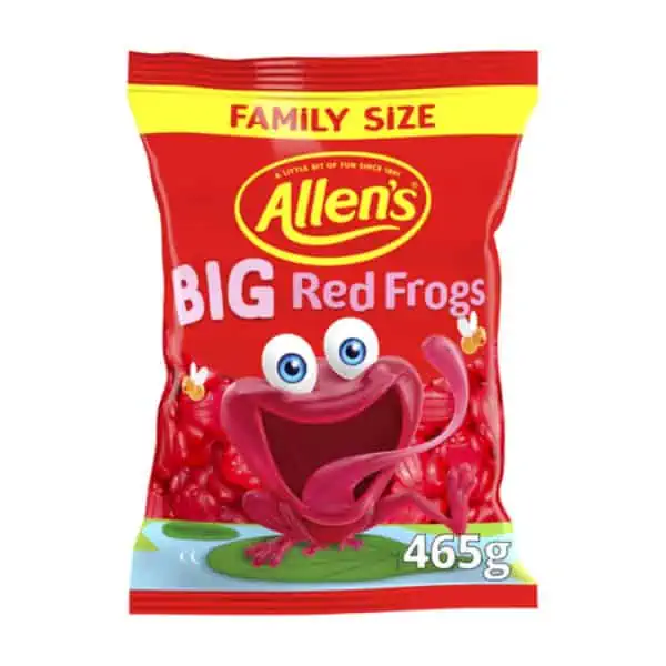 Allens Big Red Frogs 465g 1