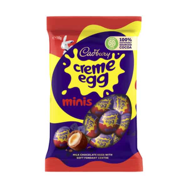 Cadbury Creme Egg Minis Bag 110g 1