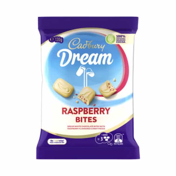 Cadbury Raspberry Dream Bitesize 130g 1
