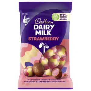 Cadbury Strawberry Egg Bag 118g 1