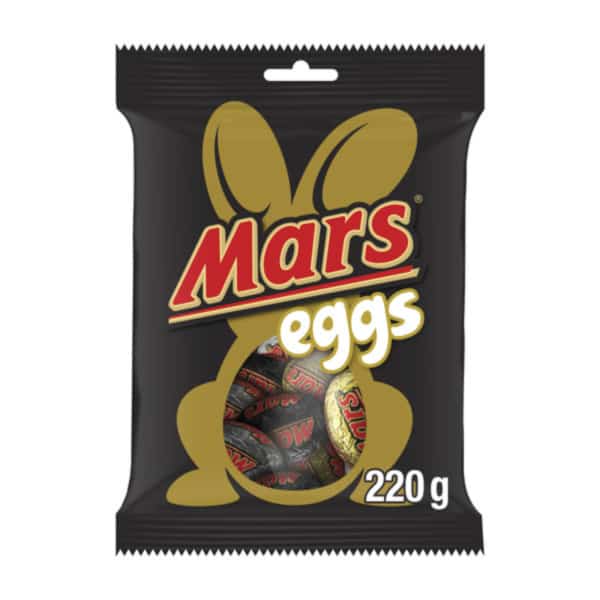 Mars Milk Chocolate Mini Easter Eggs Share Bag 220g 1