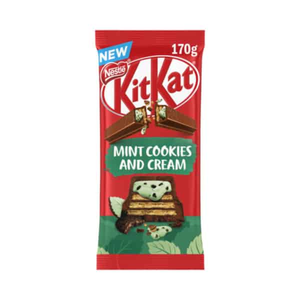 Nestle Kit Kat Mint Cookies Cream 170g 1