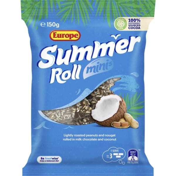 europe summer roll minis 150g