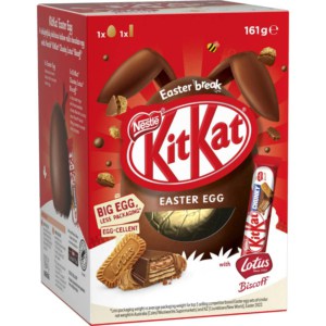 Nestle Kit Kat Easter Egg With Lotus Biscoff 161.5g 1