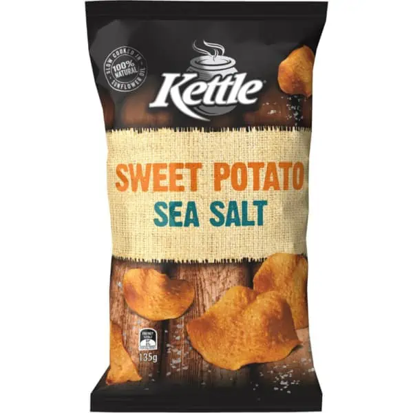 Kettle Sweet Potato Chips Sea Salt 135g 1