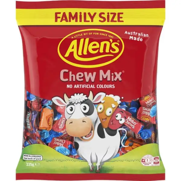 Allens Chew Mix Family Size 335g 1