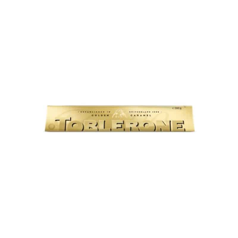 Buy Toblerone Golden Caramel White Chocolate 360g Online | Worldwide ...