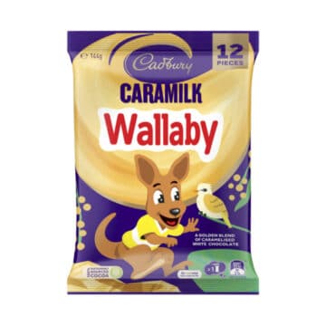 Buy Bulk Cadbury Caramilk Wallaby Sharepack 144g ($4.99 each x 12 units ...