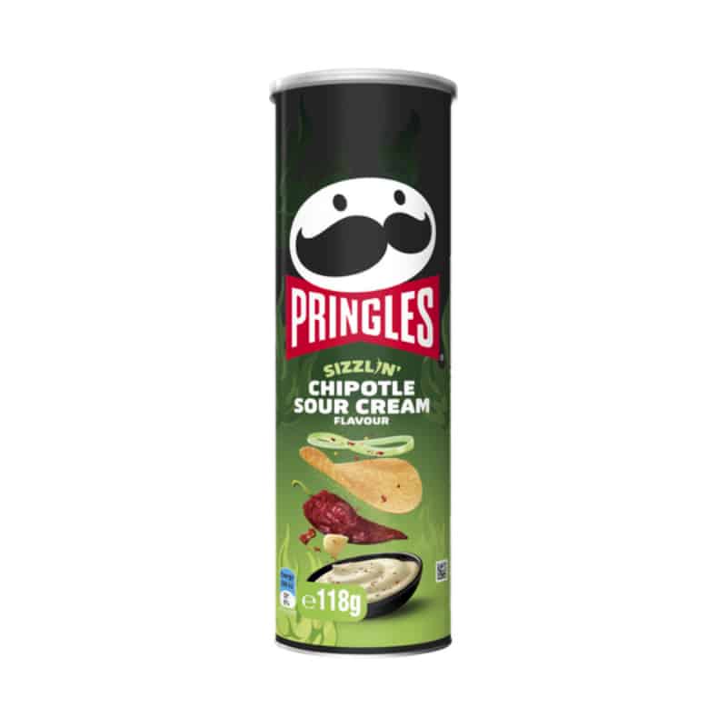 Buy Pringles Smokin Chipotle Sour Cream Flavour 118g Online | Worldwide ...