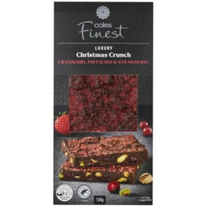Coles Finest Luxury Christmas Crunch 130g