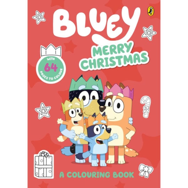 Bluey: Merry Christmas - A Colouring Book