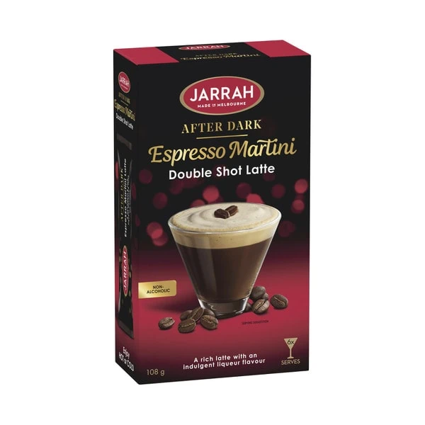 jarrah double shot latte espresso martini