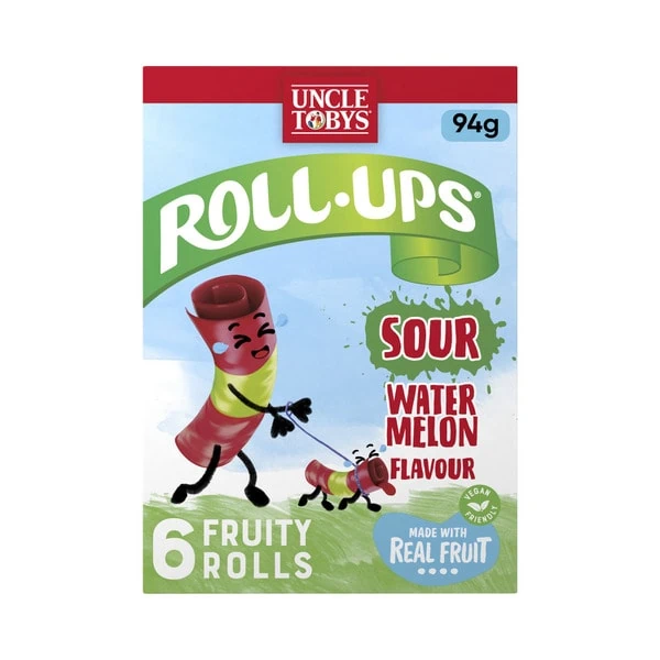 roll ups sour watermelon