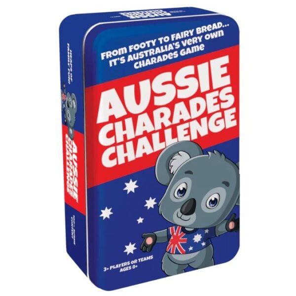 Aussie Charades Challenge Tin