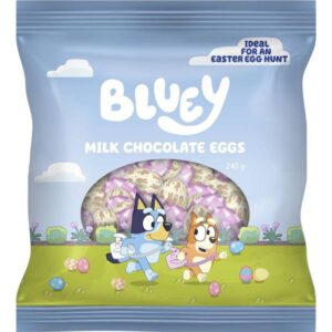 Bluey Milk Chocolate Eggs 240g