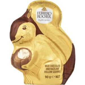 Ferrero Rocher Milk Chocolate And Hazelnut Hollow Squirrel 90g