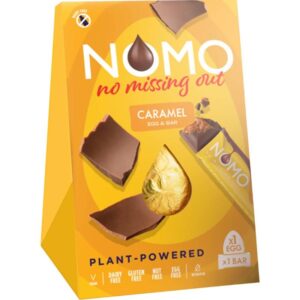 Nomo Caramel Egg & Bar (Vegan, Gluten Free, Egg Free, Nut Free) 148g