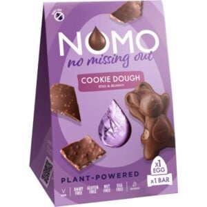 Nomo Cookie Dough Crunch Egg & Bunny (Vegan, Gluten Free, Egg Free, Nut Free) 160g