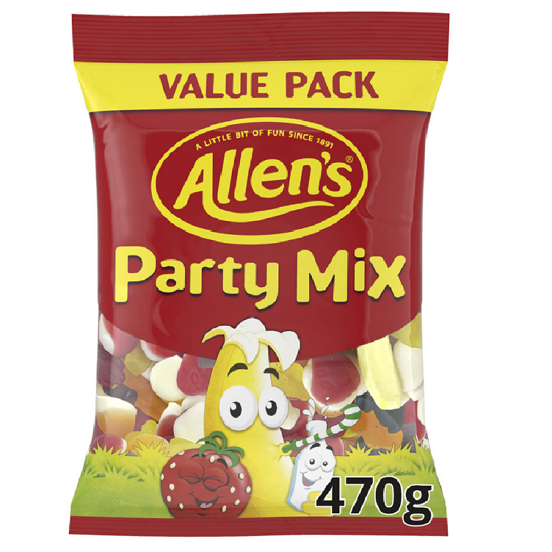 Buy Allens Lollies Large Value Bag Party Mix 470g Online | Worldwide ...