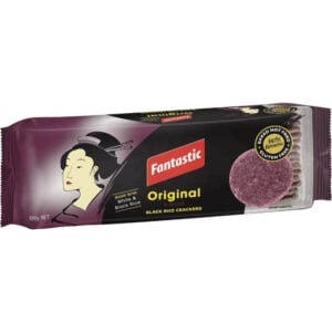 Fantastic Black Rice Crackers 100g