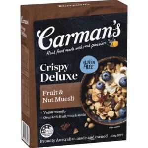 Carmans Muesli, Clusters, Porridge, Granola