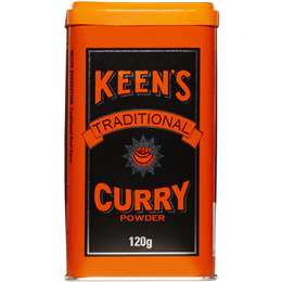 Keens Curry Powder, Keens Mustard, Other Curry Powders