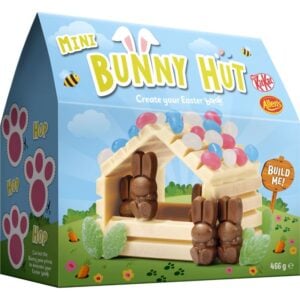 kitkat & allens mini bunny hut kit 466g