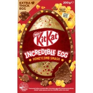 kitkat incredible egg honeycomb smash 200g