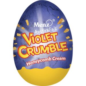 menz violet crumble chocolate honeycomb cream easter egg 35g