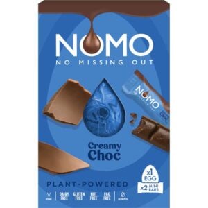 nomo creamy choc egg and mini bars 87g