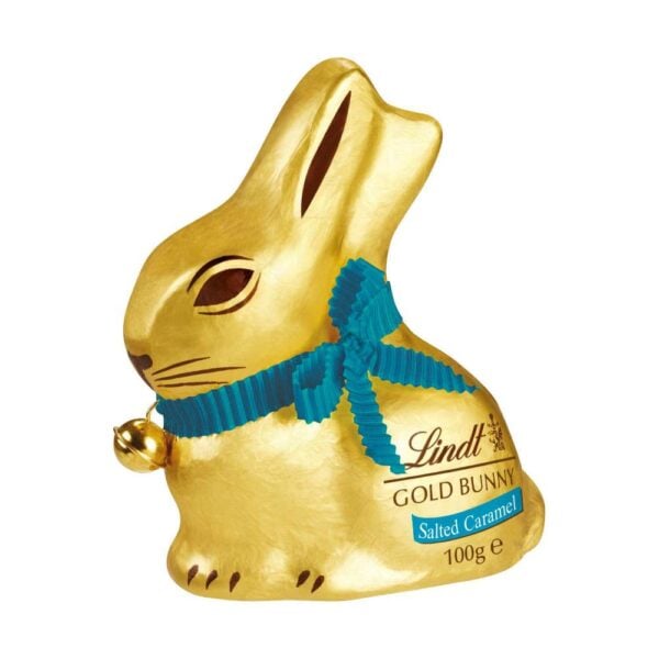 Lindt Salted Caramel Milk Chocolate Bunny 100g