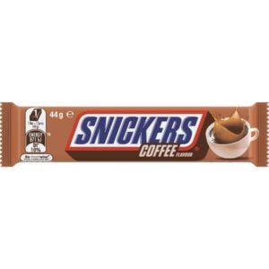 snickers coffee flavoured milk chocolate bar 44g