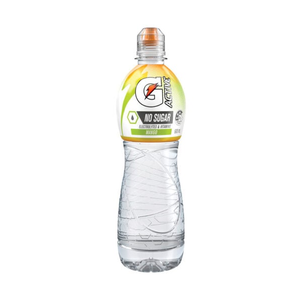 Mango Gatorade Active Water No Sugar 600ml