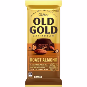 Bulk Cadbury Old Gold Roast Almond Block 180g ($6.00 each x 12 units)