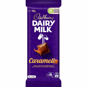 Bulk Cadbury Block Caramello 180g ($6.00 each x 12 units)