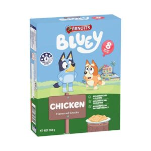 arnotts bluey chicken flavoured snacks 8 pack