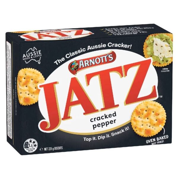 Ritz Crackers Cracked Pepper 225g