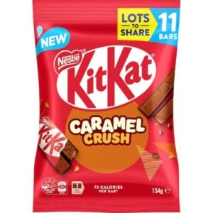 nestle kitkat caramel crush sharepack 154g