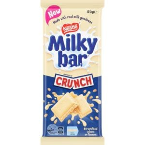 nestle milkybar crunch chocolate block 170g