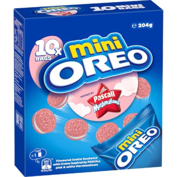 oreo mini cookies pascal marshmallows 10 pack