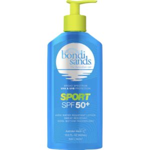 bondi sands spf 50+ sport sunscreen pump 400mL