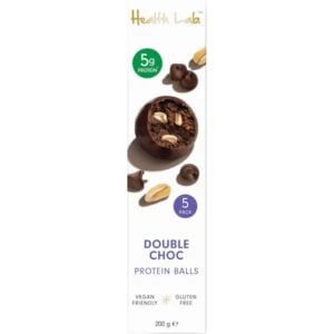 health lab double choc protein balls 5 pack