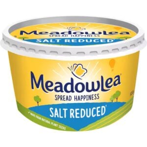 meadowlea margarine (salt reduced) spread 500g