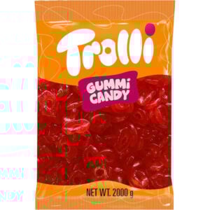 trolli lips gummy candy bag 2kg